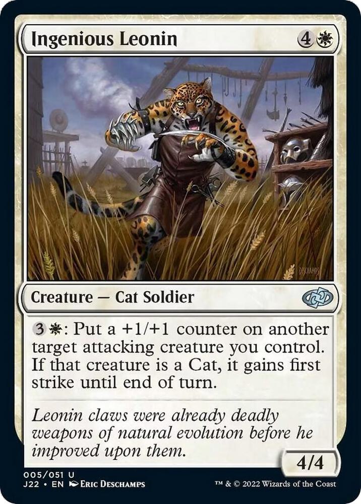 Ingenious Leonin (5) [Jumpstart 2022]