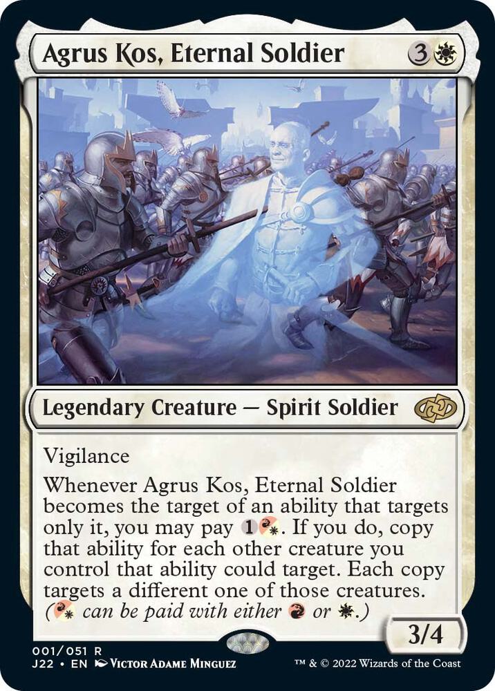 Agrus Kos, Eternal Soldier (1) [Jumpstart 2022]
