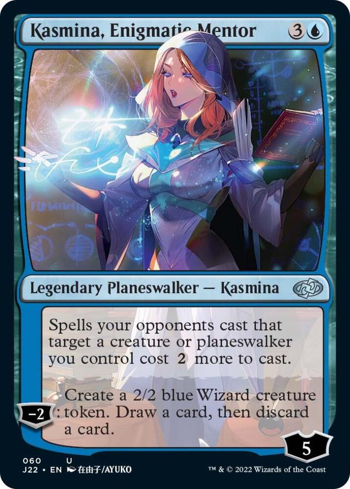Kasmina, Enigmatic Mentor (60) [Jumpstart 2022]