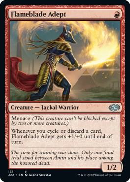 Flameblade Adept (131) [Jumpstart 2022]