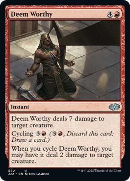 Deem Worthy (520) [Jumpstart 2022]