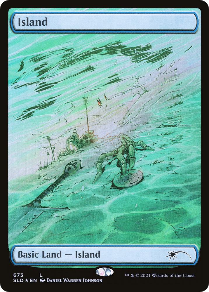 Island (673) [Secret Lair Drop]