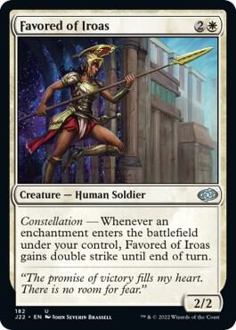 Favored of Iroas (182) [Jumpstart 2022]