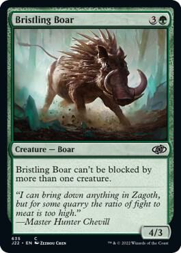 Bristling Boar (635) [Jumpstart 2022]