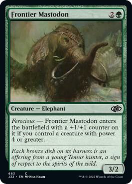 Frontier Mastodon (663) [Jumpstart 2022]