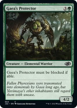 Gaea's Protector (664) [Jumpstart 2022]