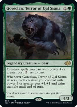 Goreclaw, Terror of Qal Sisma (668) [Jumpstart 2022]