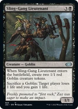 Sling-Gang Lieutenant (469) [Jumpstart 2022]