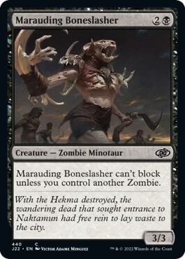Marauding Boneslasher (440) [Jumpstart 2022]