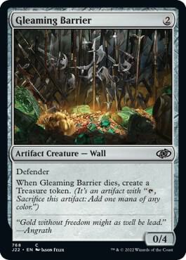 Gleaming Barrier (768) [Jumpstart 2022]