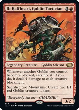Ib Halfheart, Goblin Tactician (554) [Jumpstart 2022]