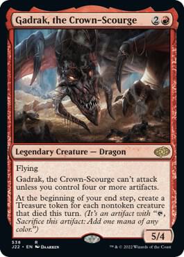 Gadrak, the Crown-Scourge (538) [Jumpstart 2022]
