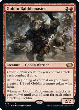 Goblin Rabblemaster (545) [Jumpstart 2022]