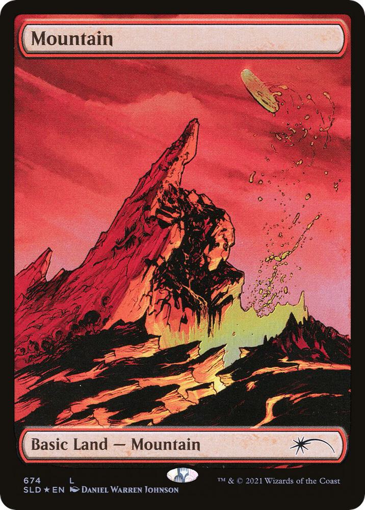 Mountain (674) [Secret Lair Drop]