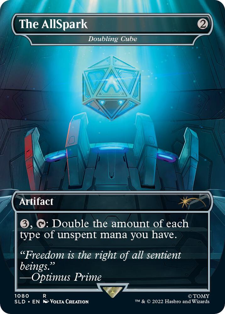 The AllSpark - Doubling Cube (1080) [Secret Lair Drop] [Borderless]