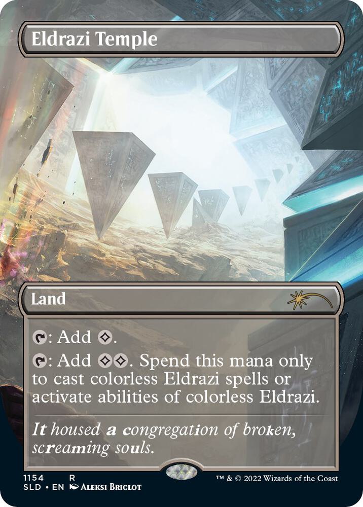 Eldrazi Temple (1154) [Secret Lair Drop] [Borderless]