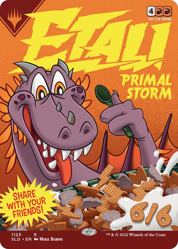 Etali, Primal Storm (1123) [Secret Lair Drop] [Borderless]