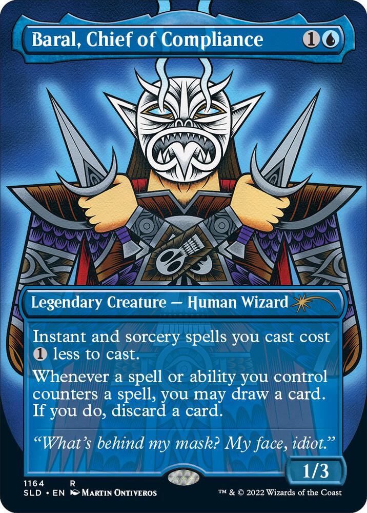 Baral, Chief of Compliance (1164) [Secret Lair Drop] [Borderless]