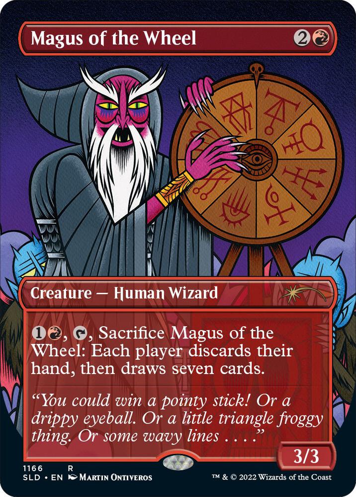 Magus of the Wheel (1166) [Secret Lair Drop] [Borderless]