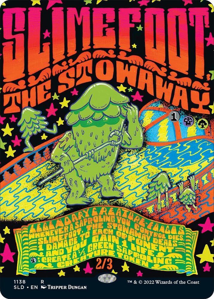 Slimefoot, the Stowaway (1138) [Secret Lair Drop] [Borderless]
