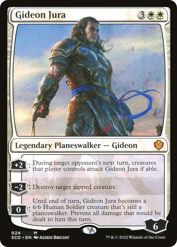 Gideon Jura (24) [Starter Commander Decks]