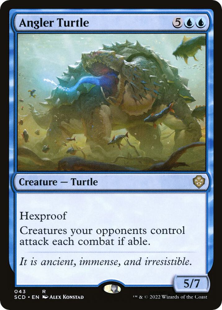 Angler Turtle (43) [Starter Commander Decks]