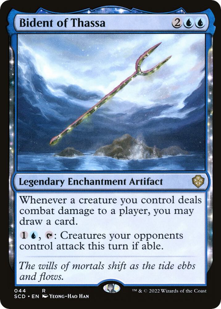 Bident of Thassa (44) [Starter Commander Decks]