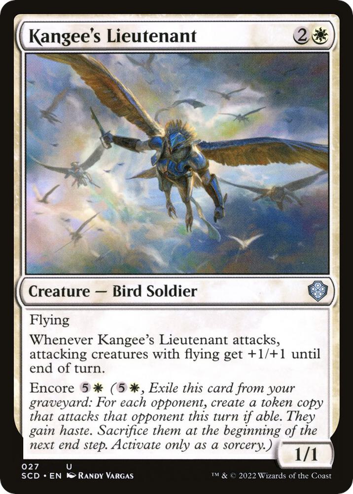 Kangee's Lieutenant (27) [Starter Commander Decks]
