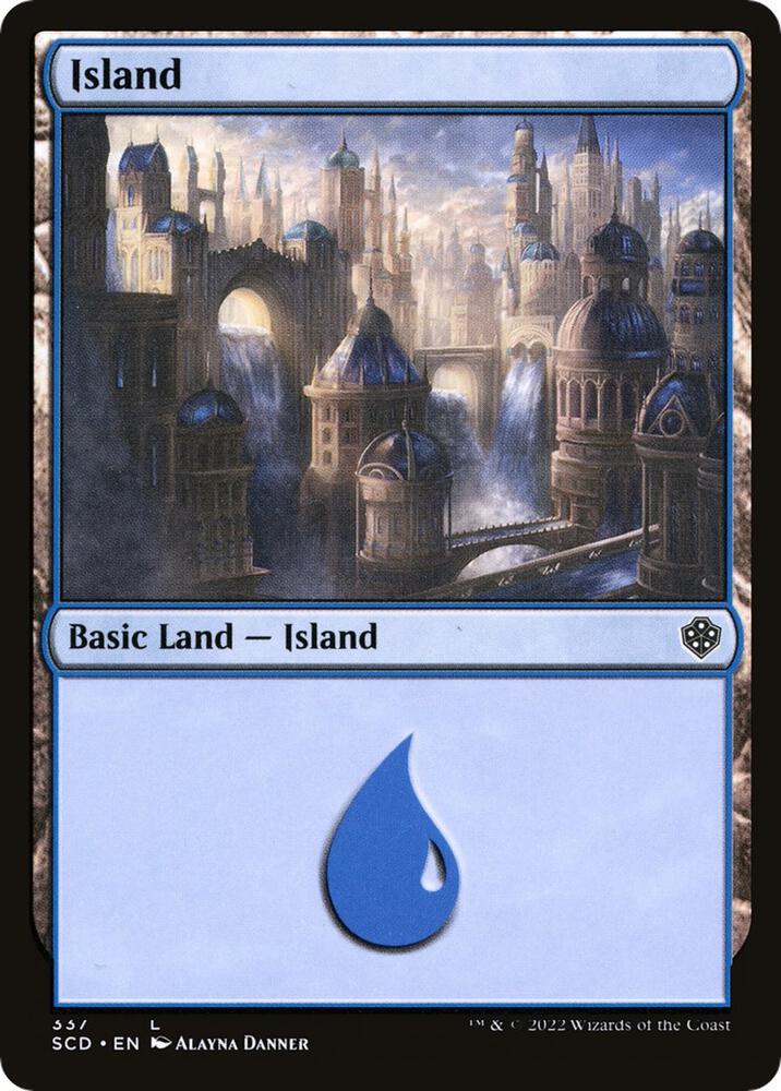 Island (337) [Starter Commander Decks]