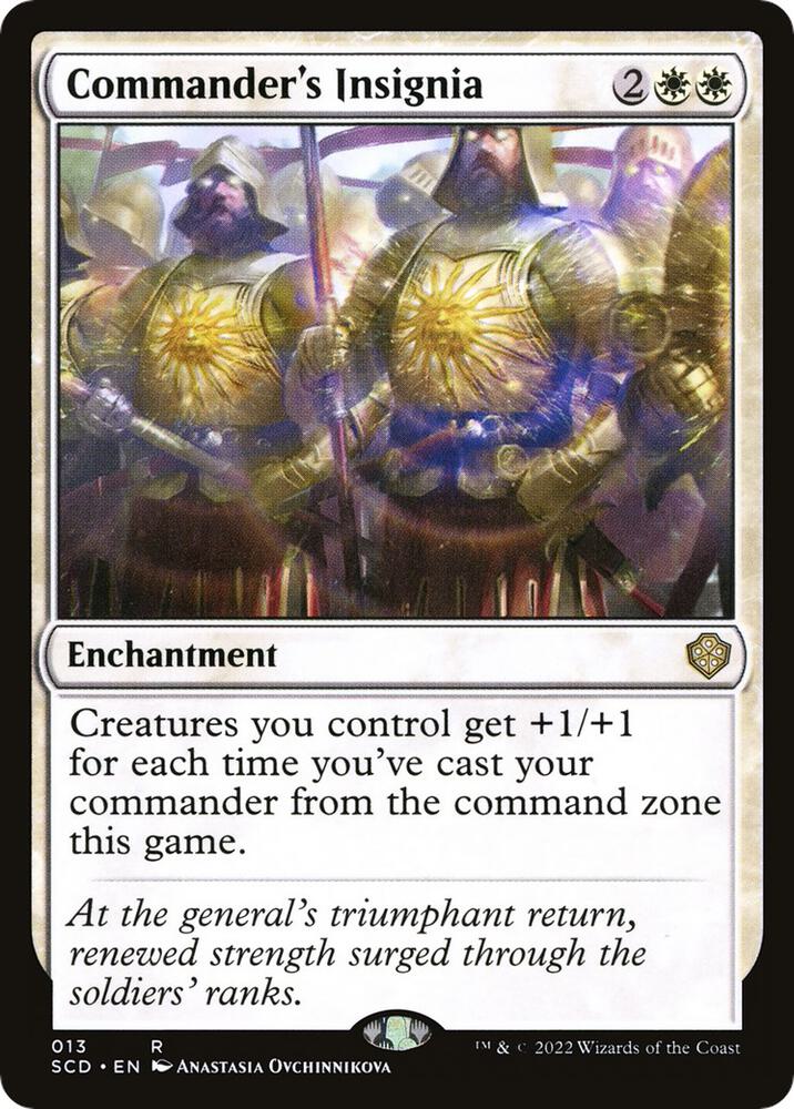 Commander's Insignia (13) [Starter Commander Decks]