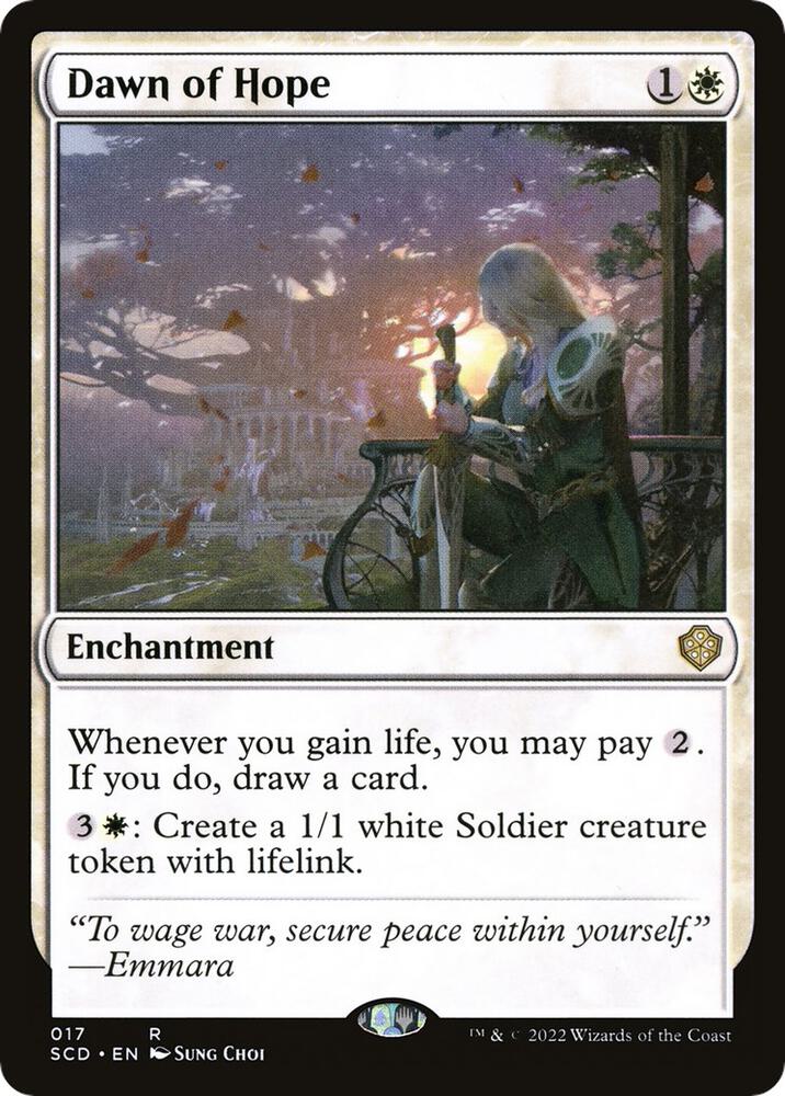 Dawn of Hope (17) [Starter Commander Decks]