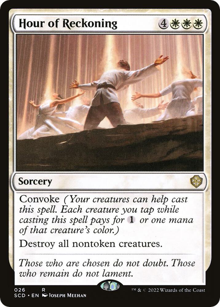 Hour of Reckoning (26) [Starter Commander Decks]