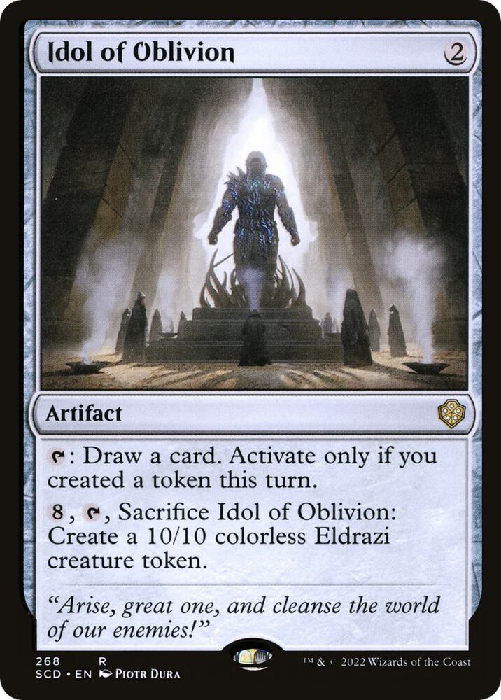 Idol of Oblivion (268) [Starter Commander Decks]