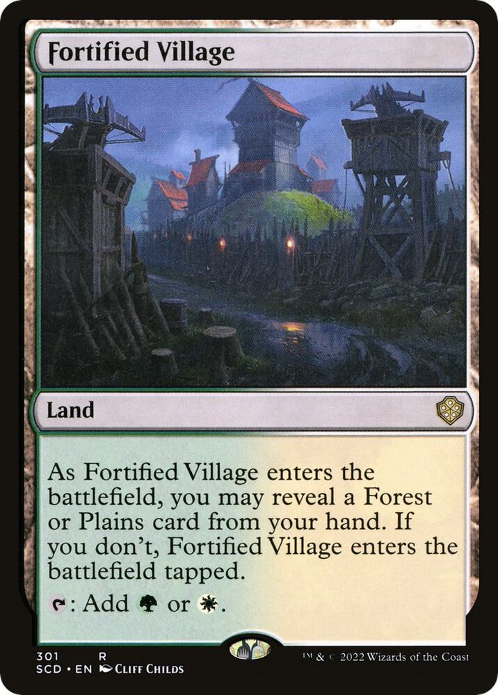 Fortified Village (301) [Starter Commander Decks]