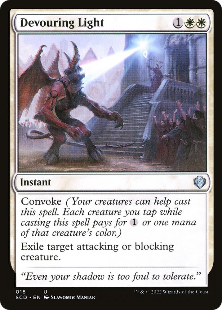 Devouring Light (18) [Starter Commander Decks]