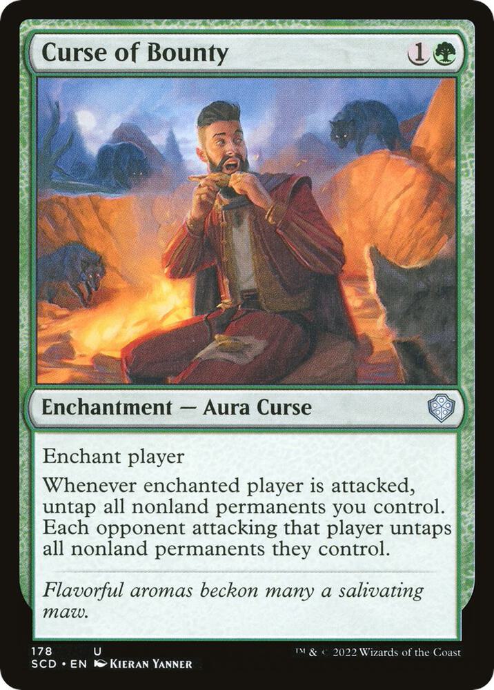 Curse of Bounty (178) [Starter Commander Decks]