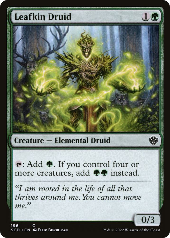 Leafkin Druid (196) [Starter Commander Decks]
