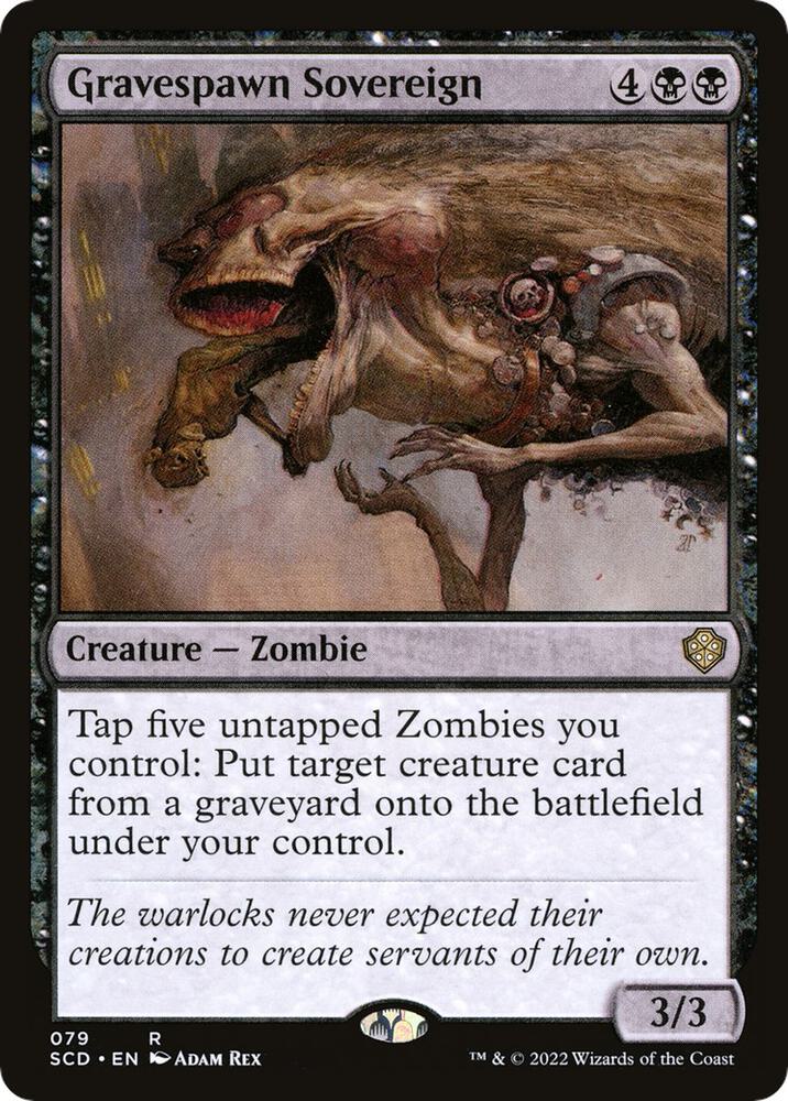 Gravespawn Sovereign (79) [Starter Commander Decks]