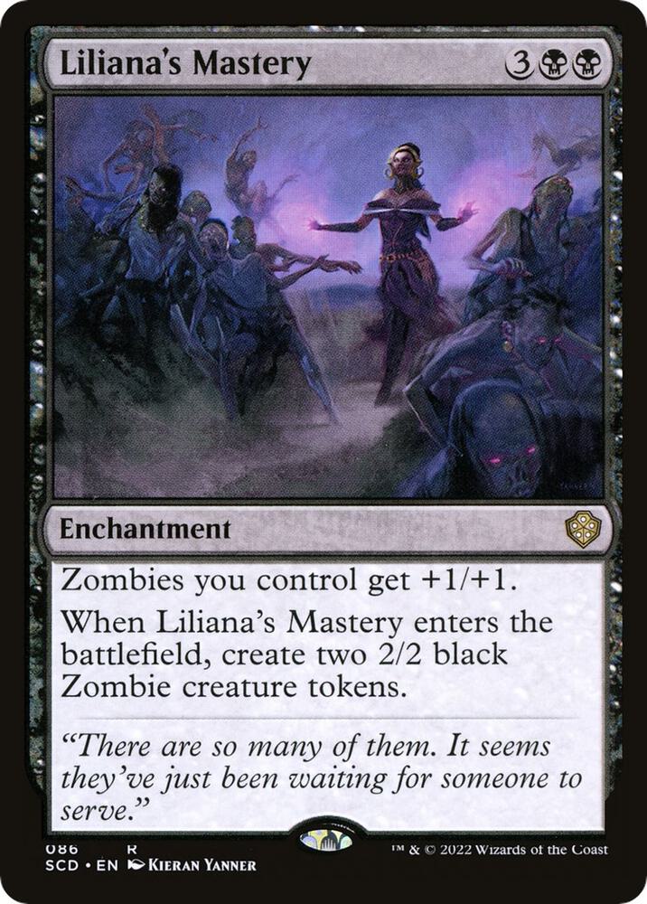 Liliana's Mastery (86) [Starter Commander Decks]