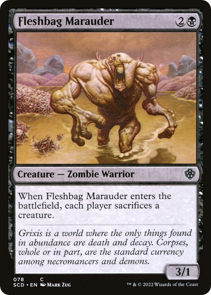 Fleshbag Marauder (78) [Starter Commander Decks]