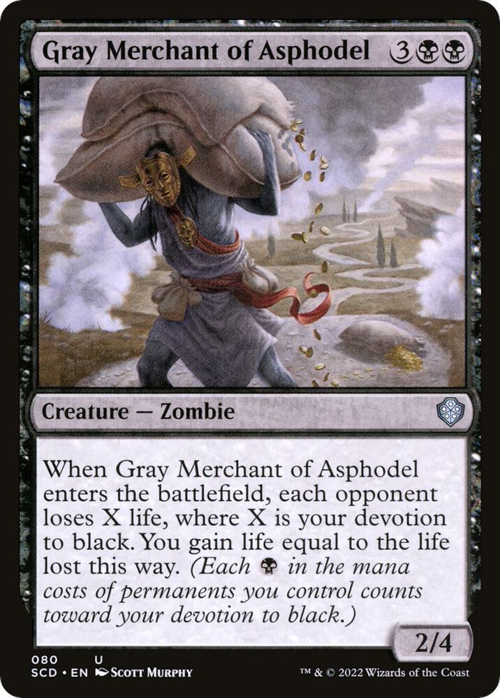 Gray Merchant of Asphodel (80) [Starter Commander Decks]