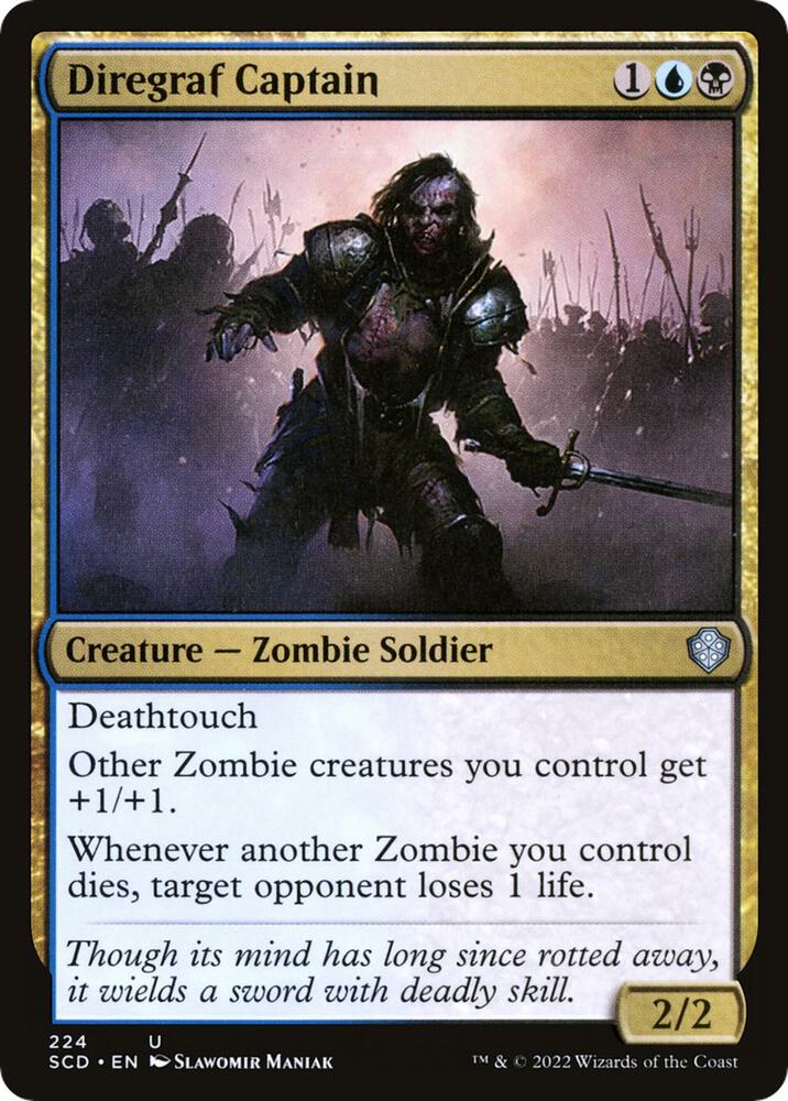 Diregraf Captain (224) [Starter Commander Decks]