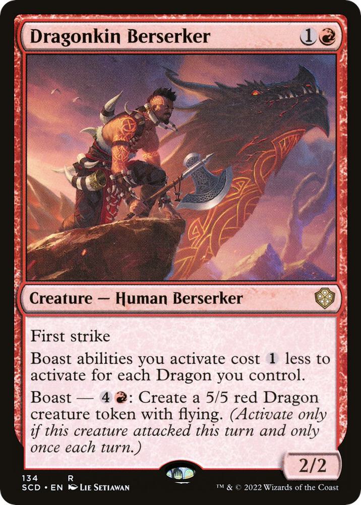 Dragonkin Berserker (134) [Starter Commander Decks]