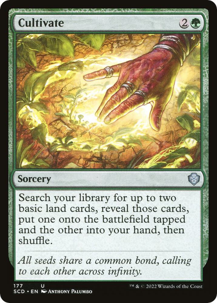 Cultivate (177) [Starter Commander Decks]