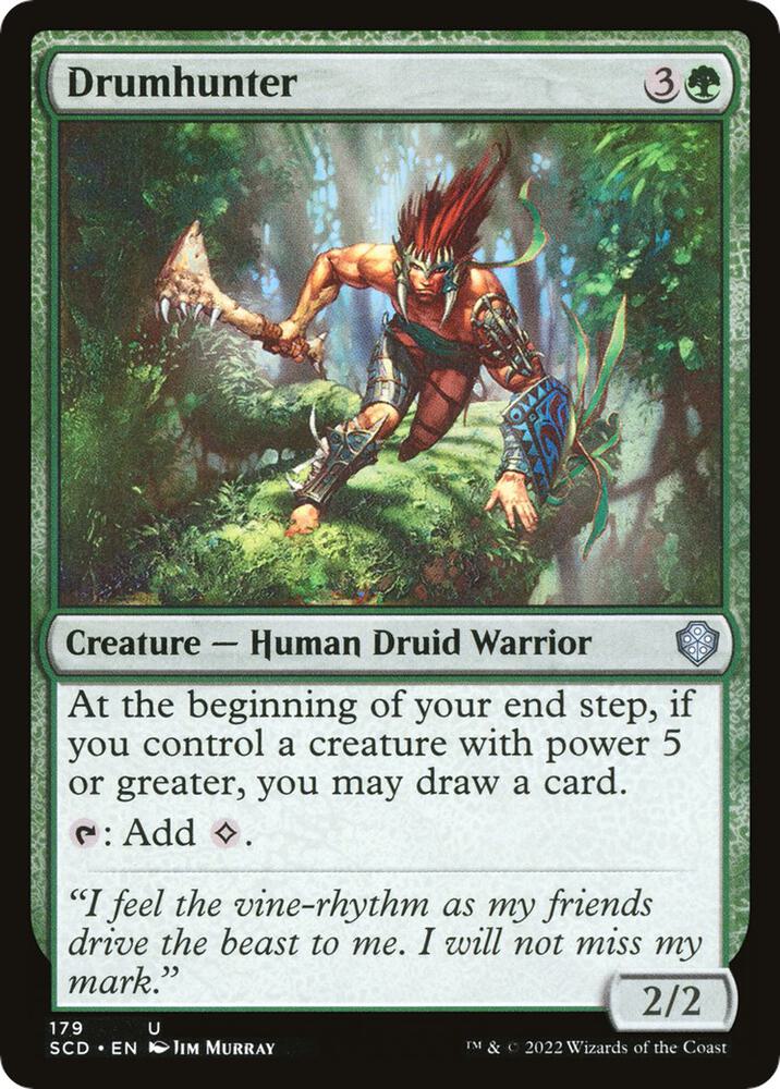 Drumhunter (179) [Starter Commander Decks]
