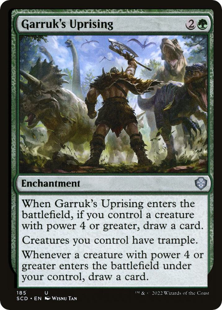 Garruk's Uprising (185) [Starter Commander Decks]