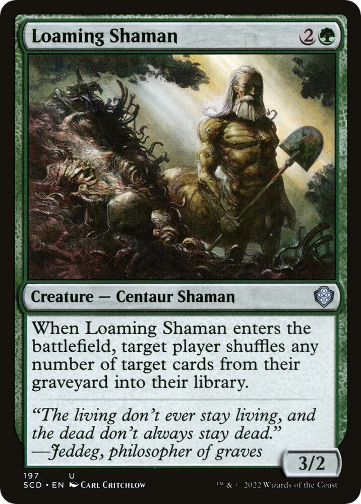 Loaming Shaman (197) [Starter Commander Decks]