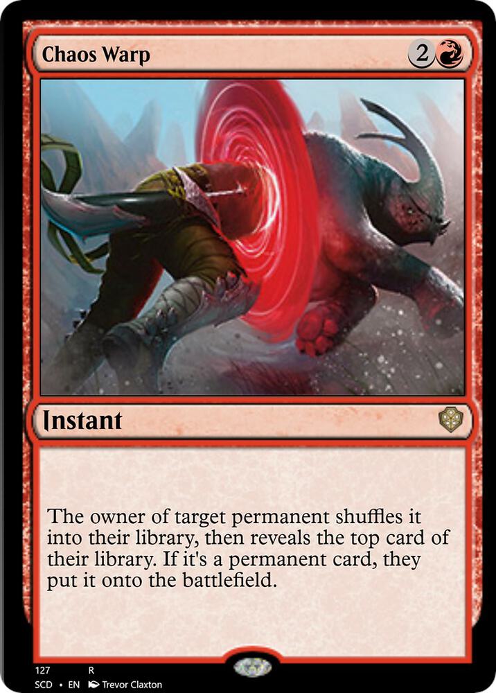 Chaos Warp (127) [Starter Commander Decks]