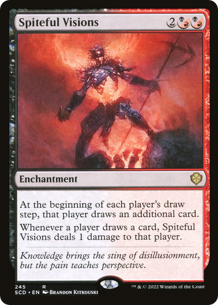 Spiteful Visions (245) [Starter Commander Decks]