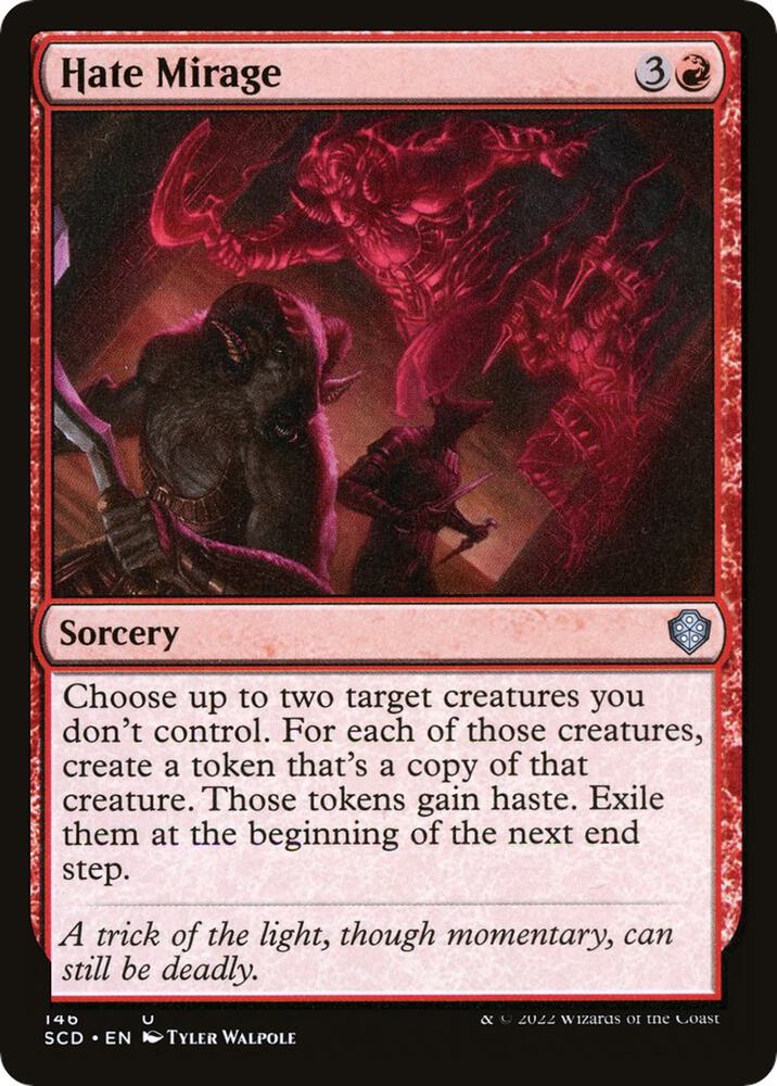 Hate Mirage (146) [Starter Commander Decks]
